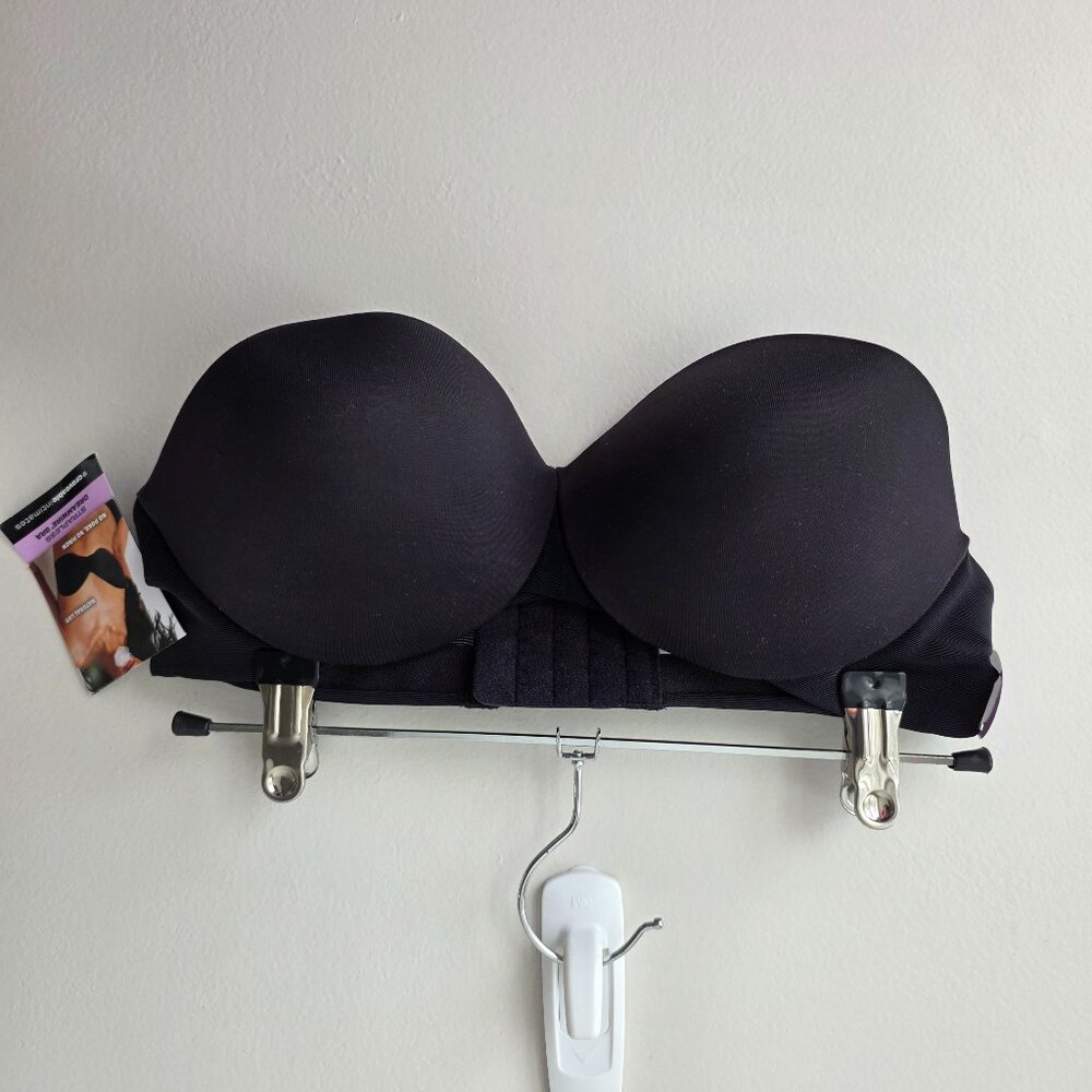 MAIDENFORM Strapless Dreamwire Bra | 34A | Black SN3002 NEW